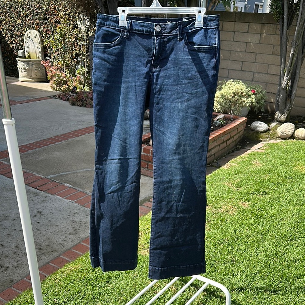 11/12 32 Wrangler Trouser Flare Denim Jeans